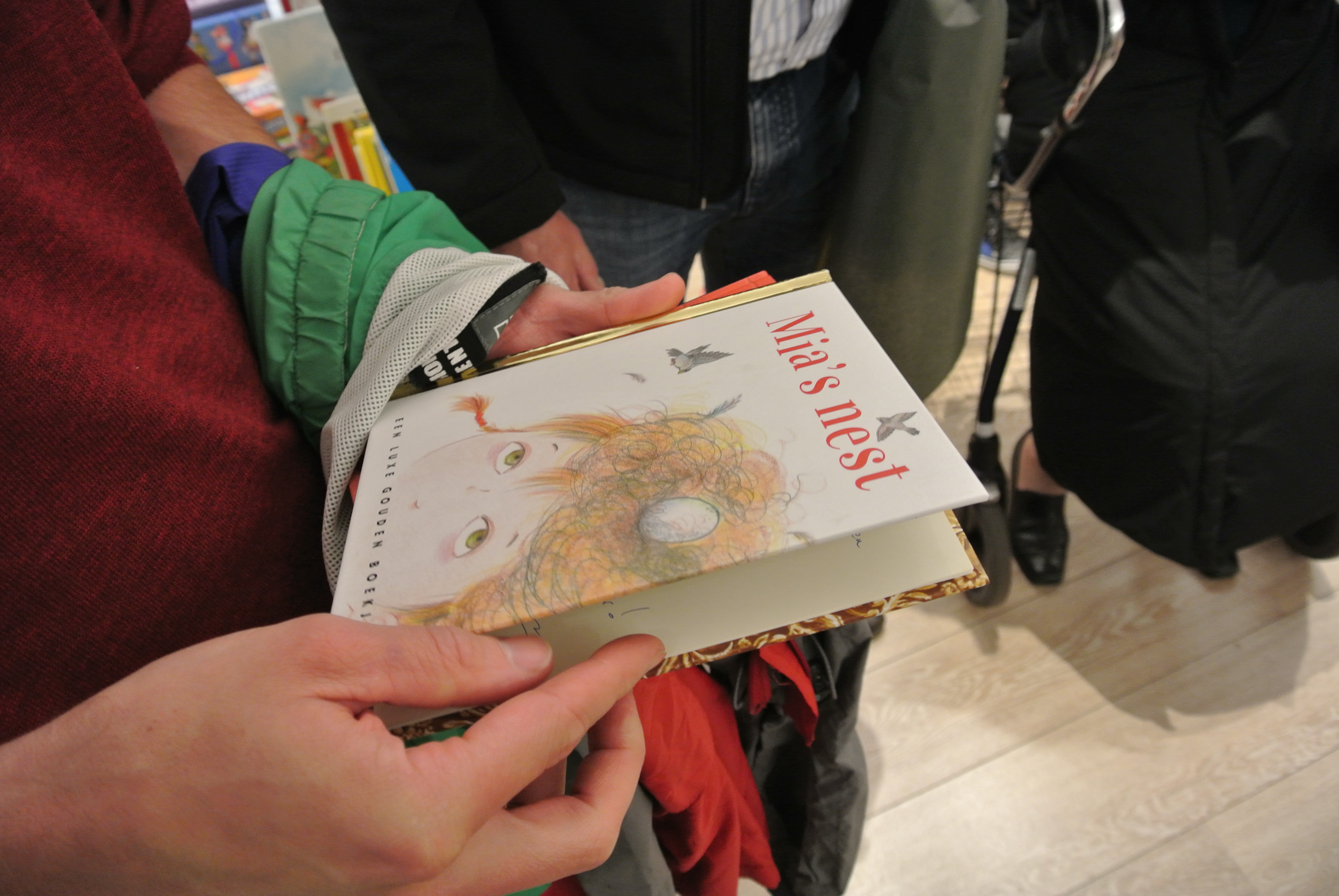 Book presentation at the Kinderboekwinkel in Amsterdam