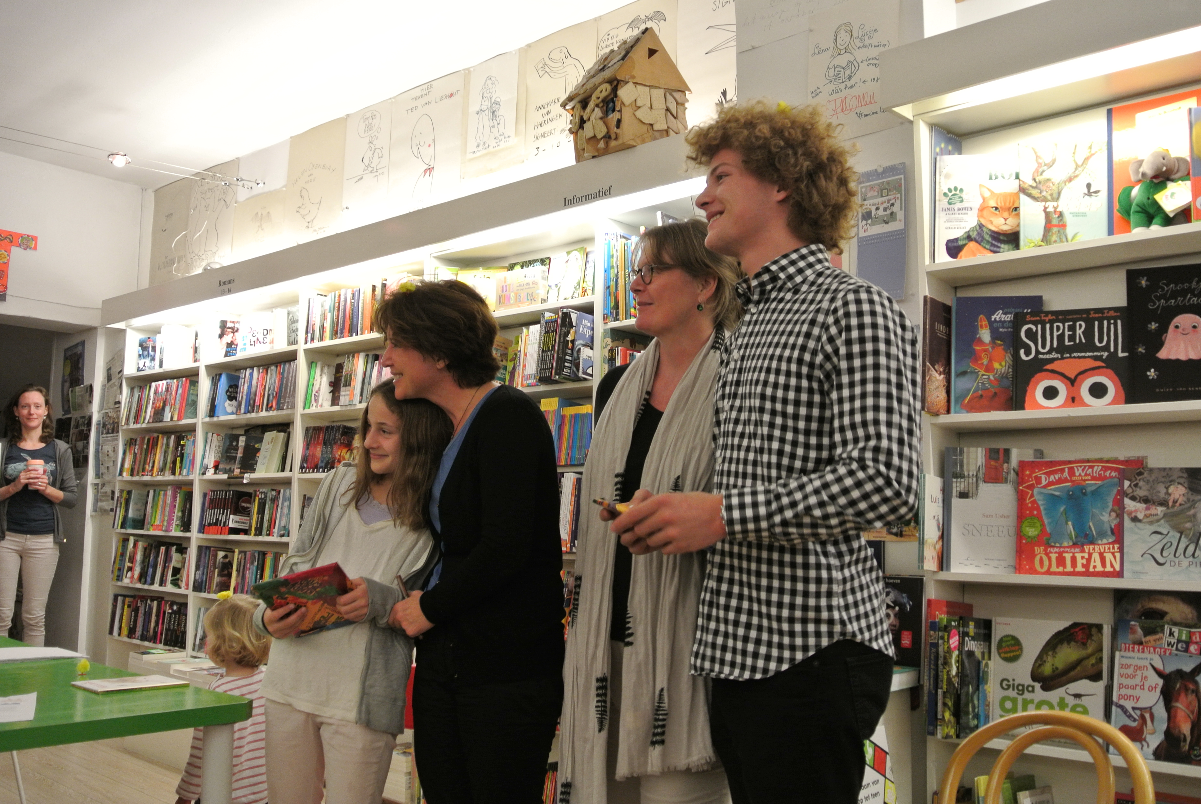 Book presentation at the Kinderboekwinkel in Amsterdam