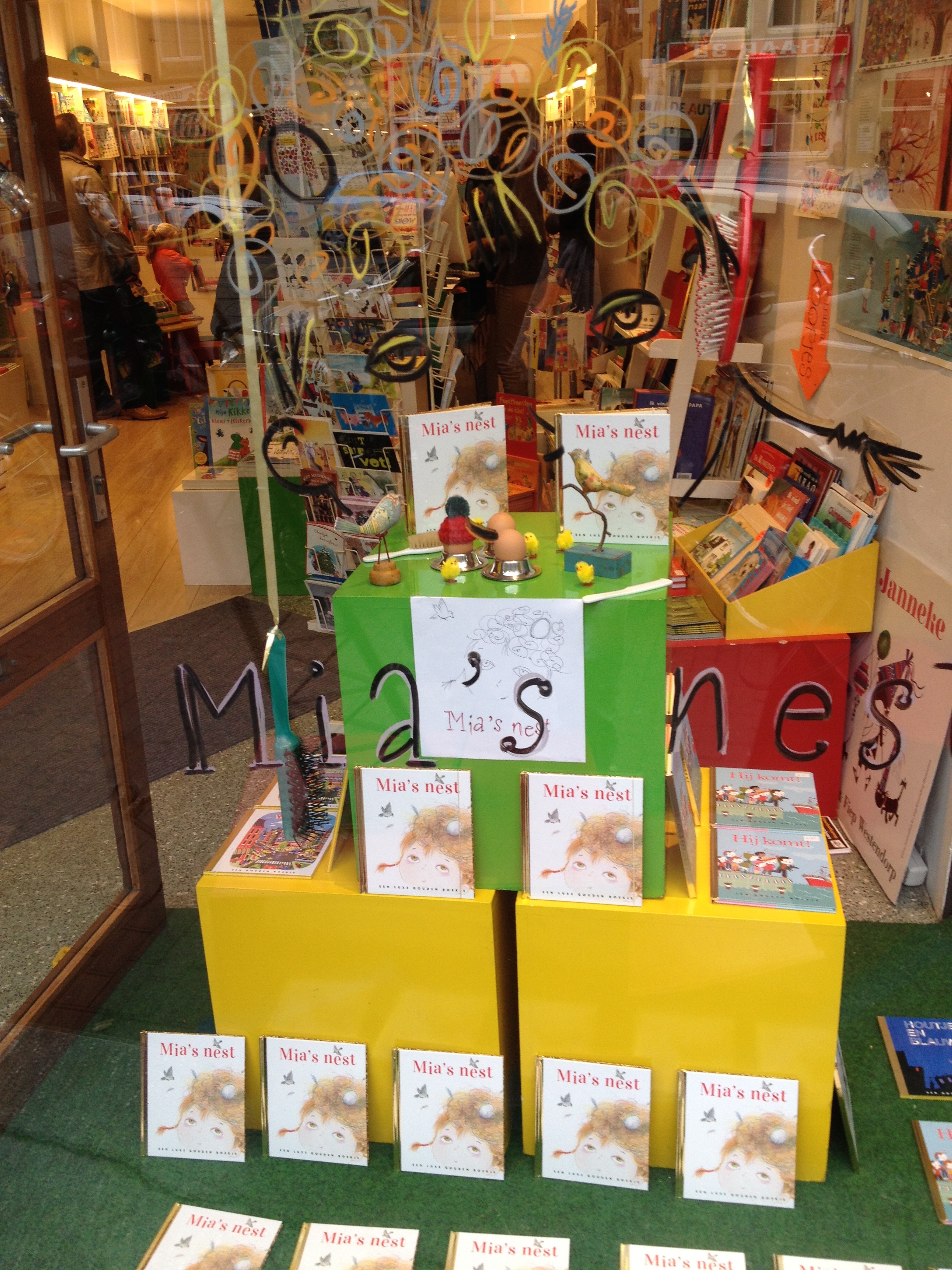 Book presentation at the Kinderboekwinkel in Amsterdam