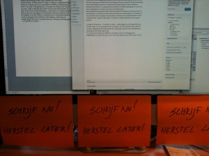 Write Now! Revise Later!